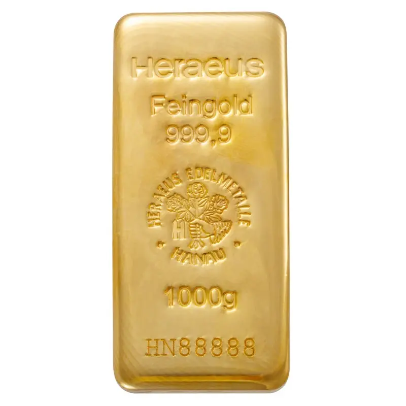1 公斤 9999 千足金鑄造金條
