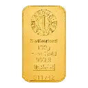 100克 - 9999 千足金(瑞士)铸造金条 - 幻彩镭射 Kinebar