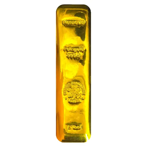 [5tael_gold_Heraeus_HK_cast] 5兩 9999 千足金（香港）铸造金条 