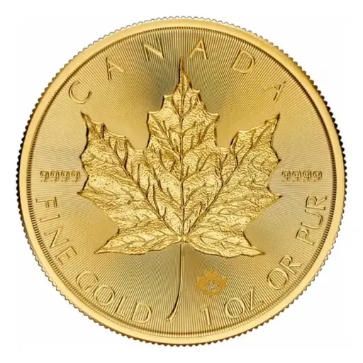 [1oz_gold_maple_1980-99_coin] 1盎司 加拿大皇家鑄幣廠楓葉9999金幣