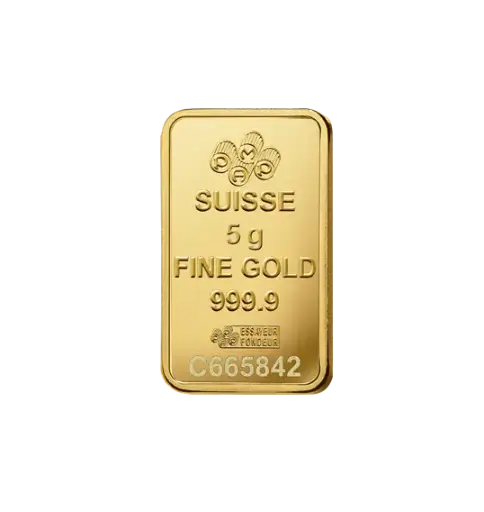 [5g_gold_pamp_lady_fortuna] 5克 - PAMP - 9999千足金 - 幸运女神 - 瑞士铸造金条