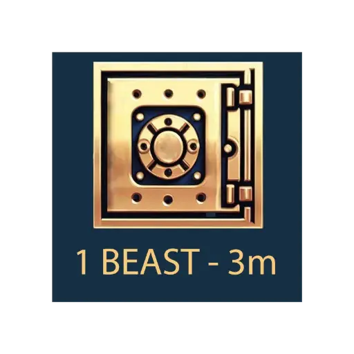 [Beast_Storage_3m] 野獸庫儲存 - 3 個月（每隻野獸）